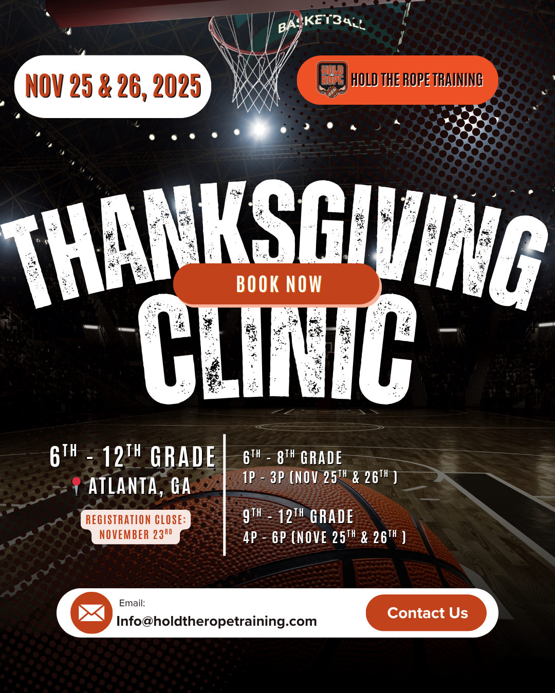 2-Day Thanksgiving Clinic